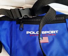 New designer bag Ralph Lauren Polo Sport Bum Bag Vintage