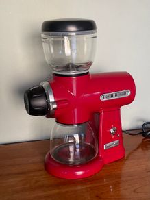 Kitchenaid Burr Coffee Grinder - Empire Red
