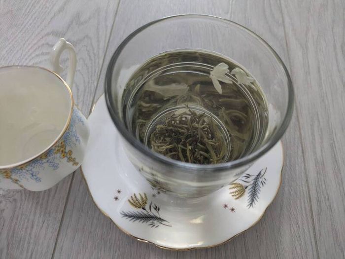 Premium Jasmine Mao Jian Loose Leaf Tea  Artisan Chinese Jasmine Green Tea  Floral Aromatic Tea