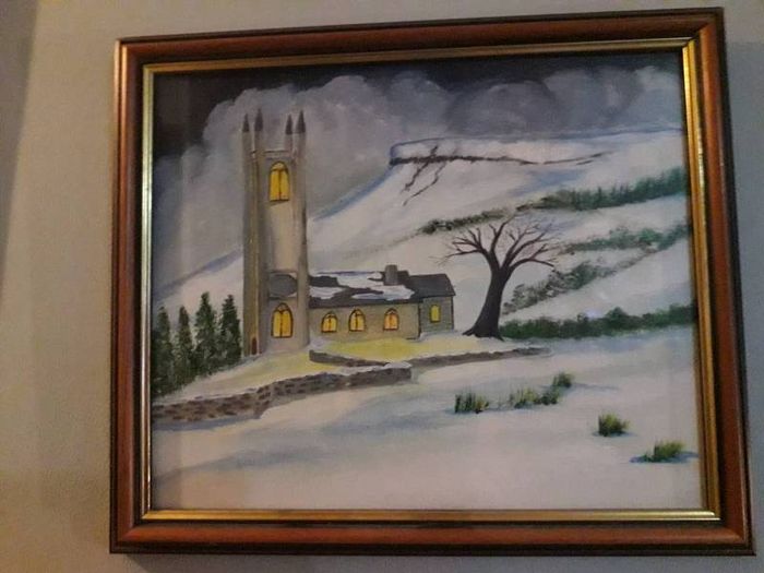 'Drumcliff' Water Colour,  Framed Painting