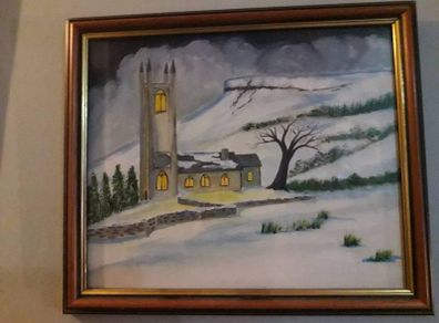 'Drumcliff' Water Colour,  Framed Painting