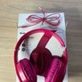 Brand New Dark Pink Wired Headphones with Microphone Super Bass 6D Stereo Headset Image 3