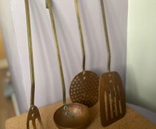 Copper/brass cooking utensils