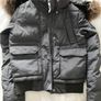 Superdry-Everest Hooded Puffer Bomber Jacket size uk 8 Image 10