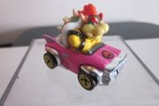 Hot Wheels GBG31 Mario Kart 1:64 Die-Cast Bowser with Badwagon Vehicle Pink