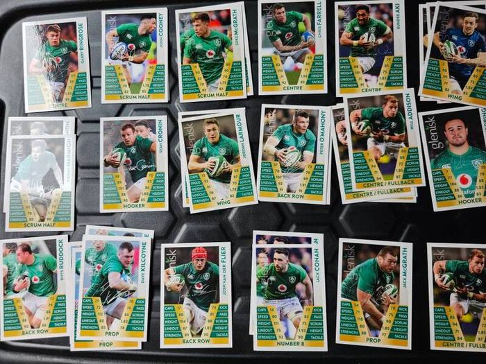 Glenisk Rugby cards