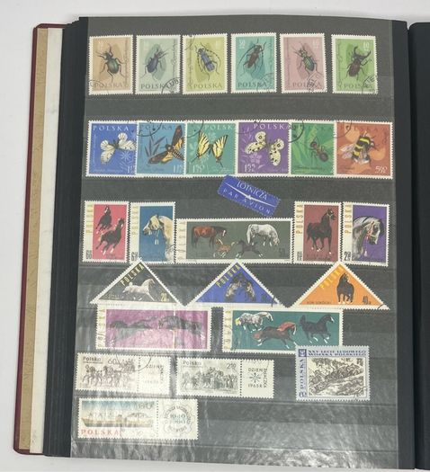Collection: Poland Stamps mainly used however some mint noted along with some miniature sheets on 38 pages