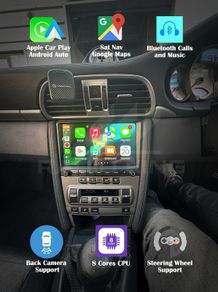 Premium Carplay  Porsche 911 Carrera S Android Auto Stereo