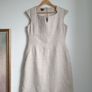 Hobbs Linen Dress Size Uk 12 Image 2