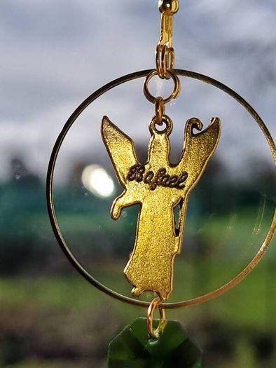 ArchAngel Raphael Suncatcher Hand Crafted Freepost