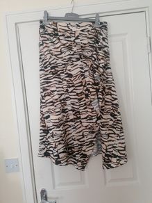 NEW River Island Leopard Print Skirt