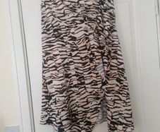 NEW River Island Leopard Print Skirt
