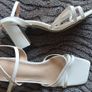 White Sandals  Size 7 Image 2
