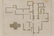 Kilconnel Abbey Galway 1793 Antique Plan