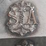 old silver plate religious box Image 2