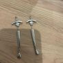 Balenciaga Goth Sword Earrings Image 4