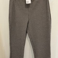New Check H&M Skinny Leg Trousers