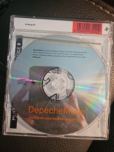 Depeche Mode CD  - World In My Eyes/Happiest Girl / Sea Of Sin