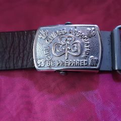 1929 girl guide belt: are you prepared,