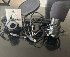 Maono microphone + ngetube streaming camera
