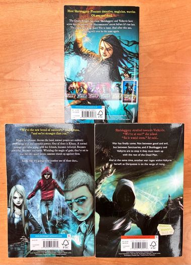 Skulduggery Pleasant Books 6,7&8 by Derek Landy