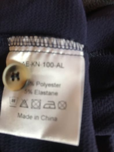 Annalisa navy blouse plus size - New with tags