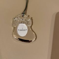 Newbridge Silverware Xmas Sock with Photo Frame Christmas tree decoration