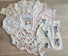Set bundle of dress, bodysuits, pyjama
