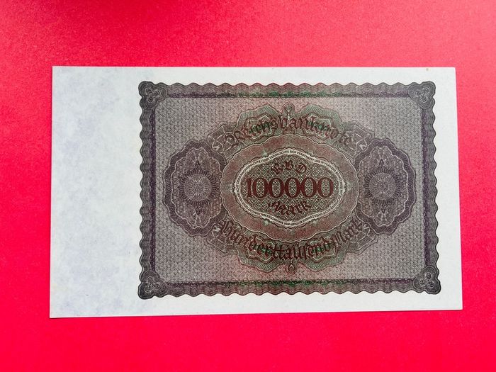 Germany  100,000. Mark  1923. A/unc