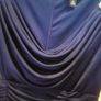 Stunning Dress navy ruched 14 Image 3