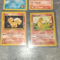 Wotc vintage pokemon cards