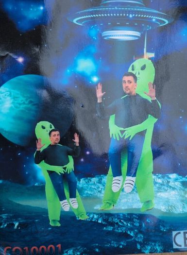 Alien Halloween costume