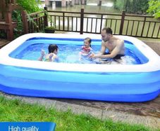 Brand New Outdoor Inflatable swimming pool rectangular for adult , child kids baby
