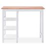 Bar Set 3 Pieces MDF White Image 2