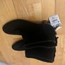Zara suede black ankle boots Image 4