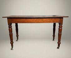 19th-Century Mahogany Side Table