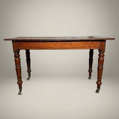 19th-Century Mahogany Side Table