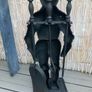 Fireplace tool set ( knight In shining Armour) solid iron Image 3