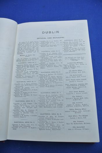 The 1962 Edition of MacDonald's Irish Directory and Gazetteer
