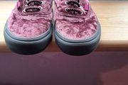 Vans crushed velvet shoes