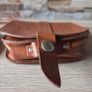 Small Handmade Genuine Leather Saddle Bag | Image 4