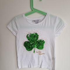 Girls 5-6yrs St Patrick's Day tee