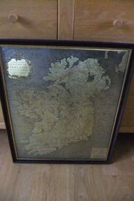 Map Kingdom of Ireland from Mr. Tindal's Continuation of Mr. Rapin's History".