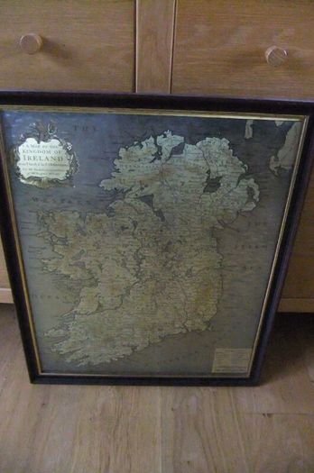 Map Kingdom of Ireland from Mr. Tindal's Continuation of Mr. Rapin's History".