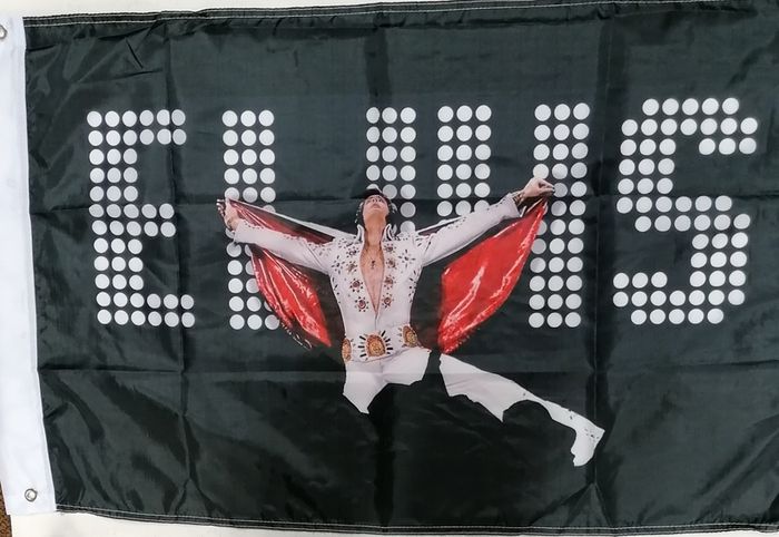 Elvis Presley Flag (Elvis).