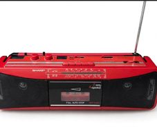 vintage 1980s Sharp Boombox