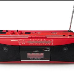 vintage 1980s Sharp Boombox