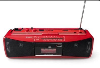 vintage 1980s Sharp Boombox