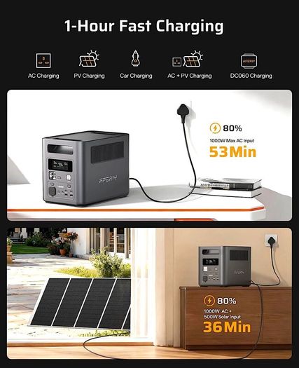 AFERIY 1.8kw Solar Power Station