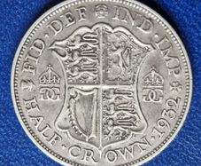 1932 Half Crown - George V Silver coin